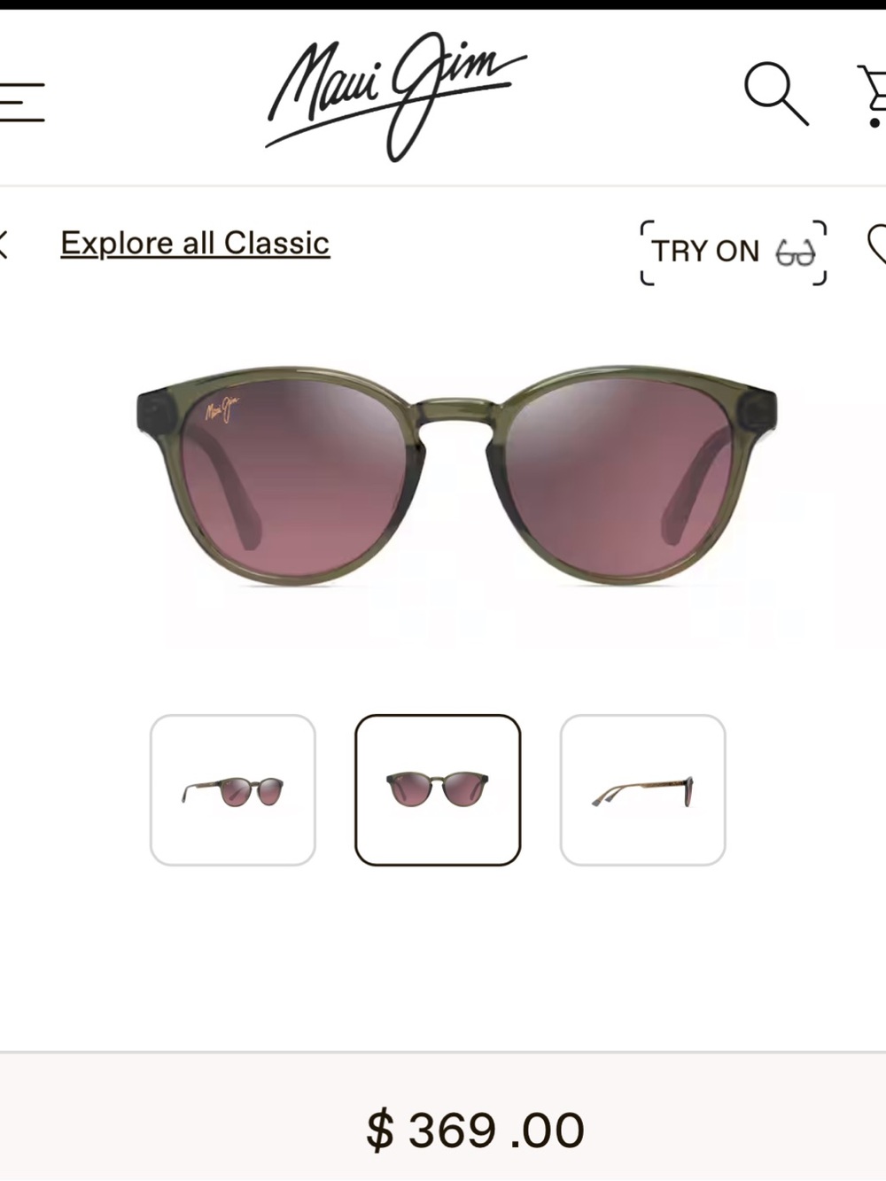 NEW Maui Jim - HIEHIE Sunglasses